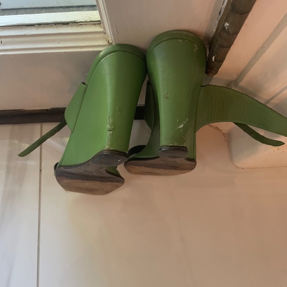 Italian Bally Leather Sandal (matching strap bag for sale) - Picture 6 of 6